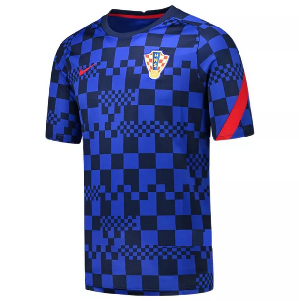 2021/22 Croatia Blue Training Shirt